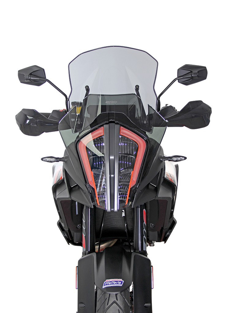 Szyba motocyklowa MRA KTM SUPERADVENTURE 1290 /S /R 2017-2020, forma TM, przyciemniana