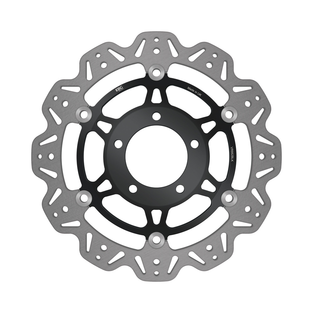 Tarcza hamulcowa motocyklowa EBC VR662BLK VEE, czarna