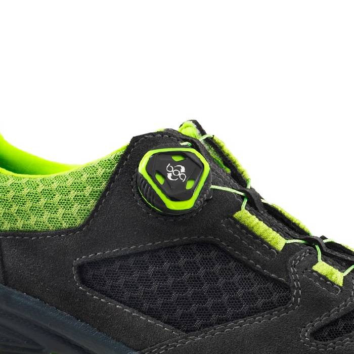 Buty rowerowe/ motocyklowe GAERNE G.VOLT VIBRAM SOLE czarny/ fluor