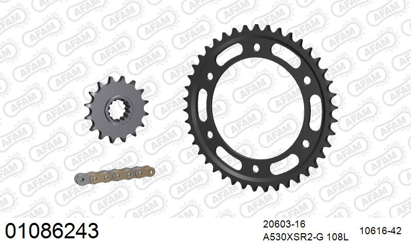 Zestaw napędowy AFAM do HONDA CBR 900 RR Fireblade Y,1,2,3