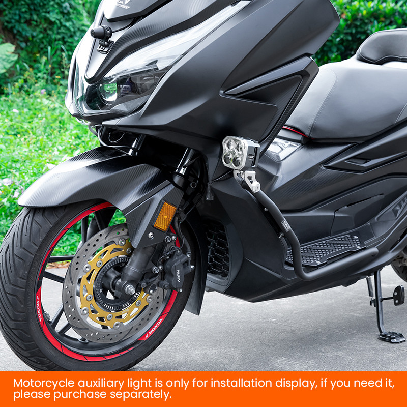 LOBOO Gmole do HONDA FORZA350 (2021-) czarne