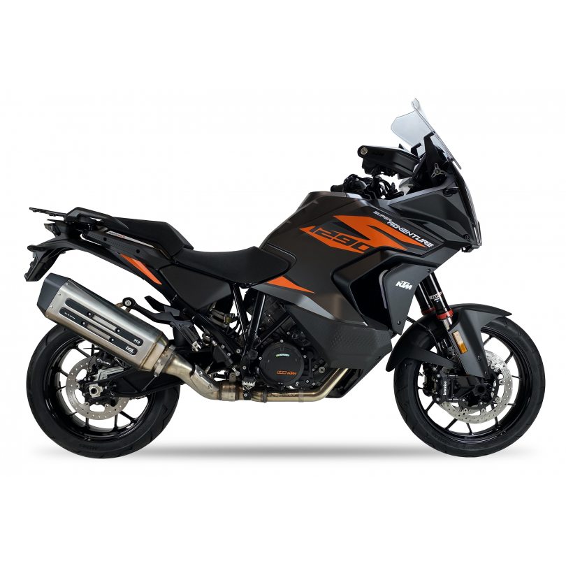Tłumik IXIL KTM 1290 SUPER ADVENTURE 21-23 (KTM ADVENTURE) typ MXT (waga: 4920g, długość: 540 mm., materiał: Inox AISI304, kolor