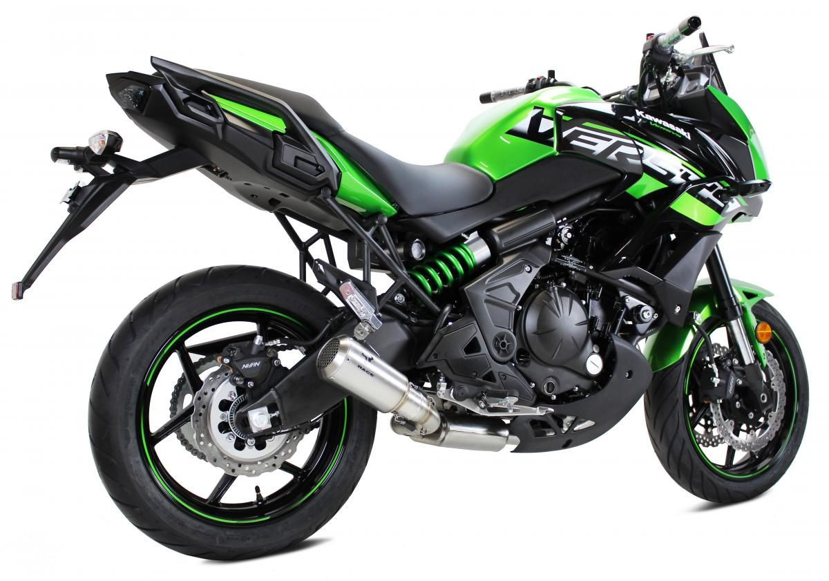 Tłumik IXRACE KAWASAKI VERSYS 650 15-22 (LE650E LE650F) FULL SYSTEM typ MK2 MK2 SERIES INOX (Homologacja)