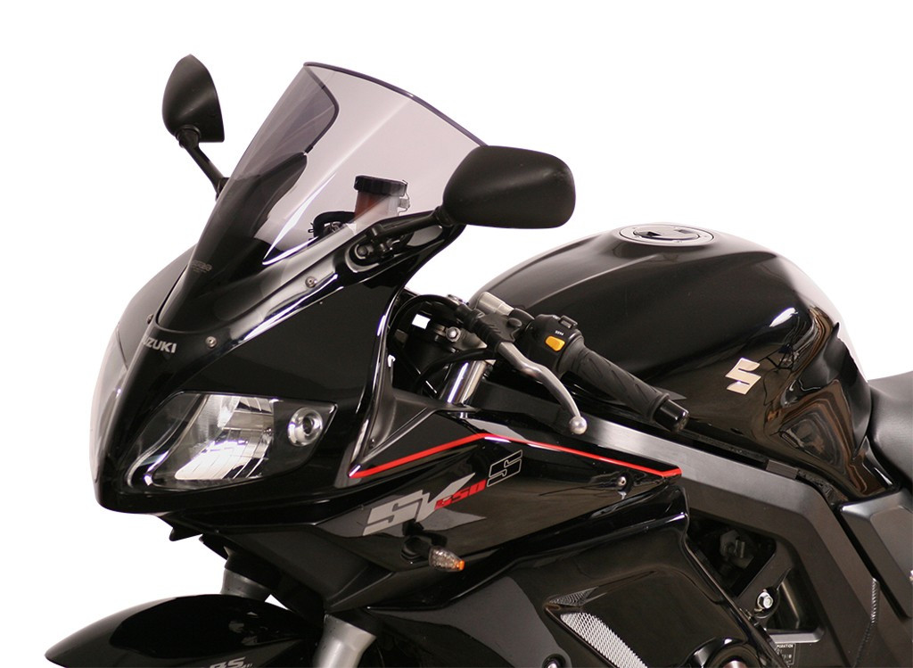 Szyba motocyklowa MRA SUZUKI SV 650 S WVBY 2003-, forma R, bezbarwna