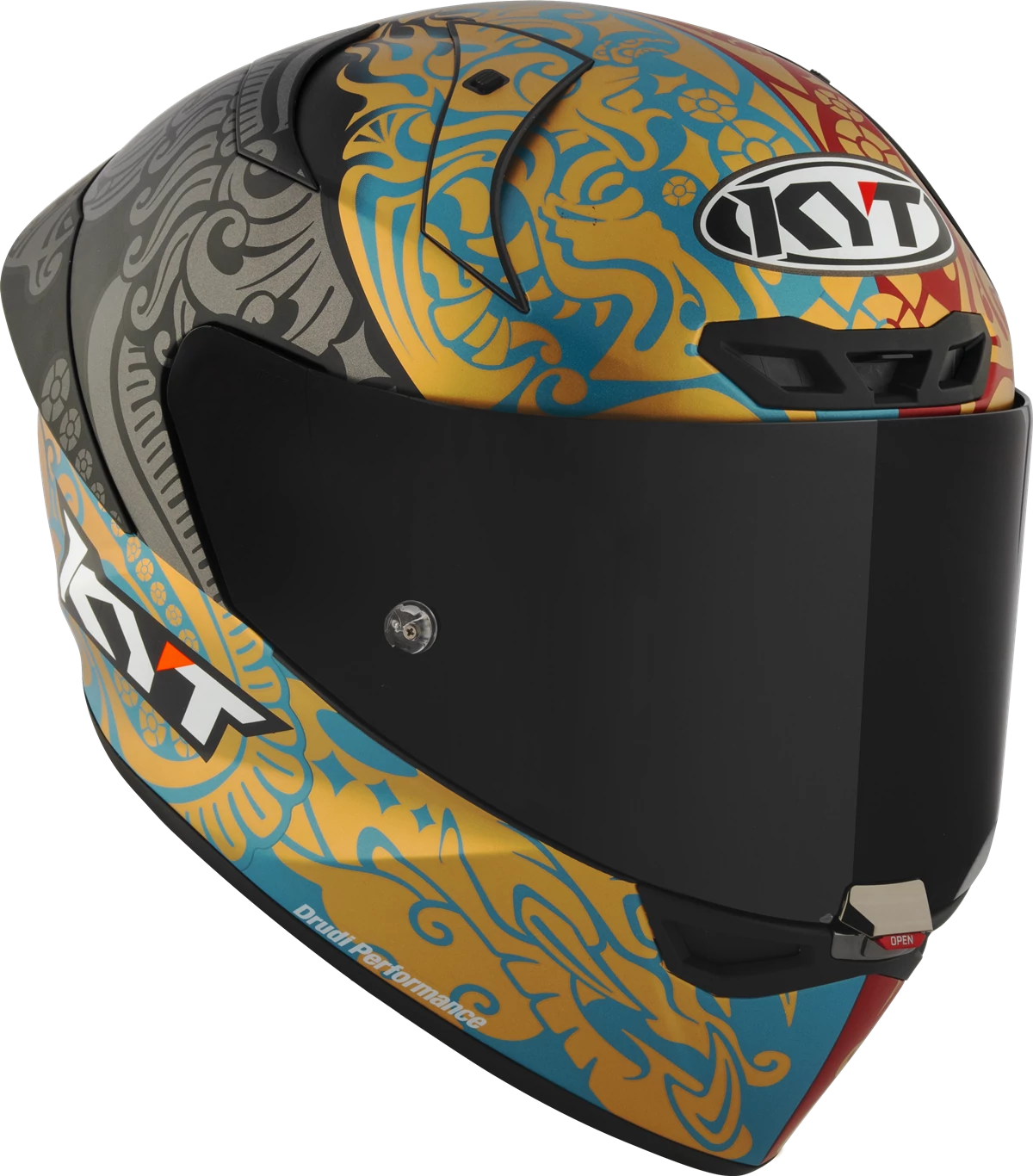 Kask motocyklowy KX-1 RACE GP BASTIANINI IDN REP.23 MATT- E06-FIM
