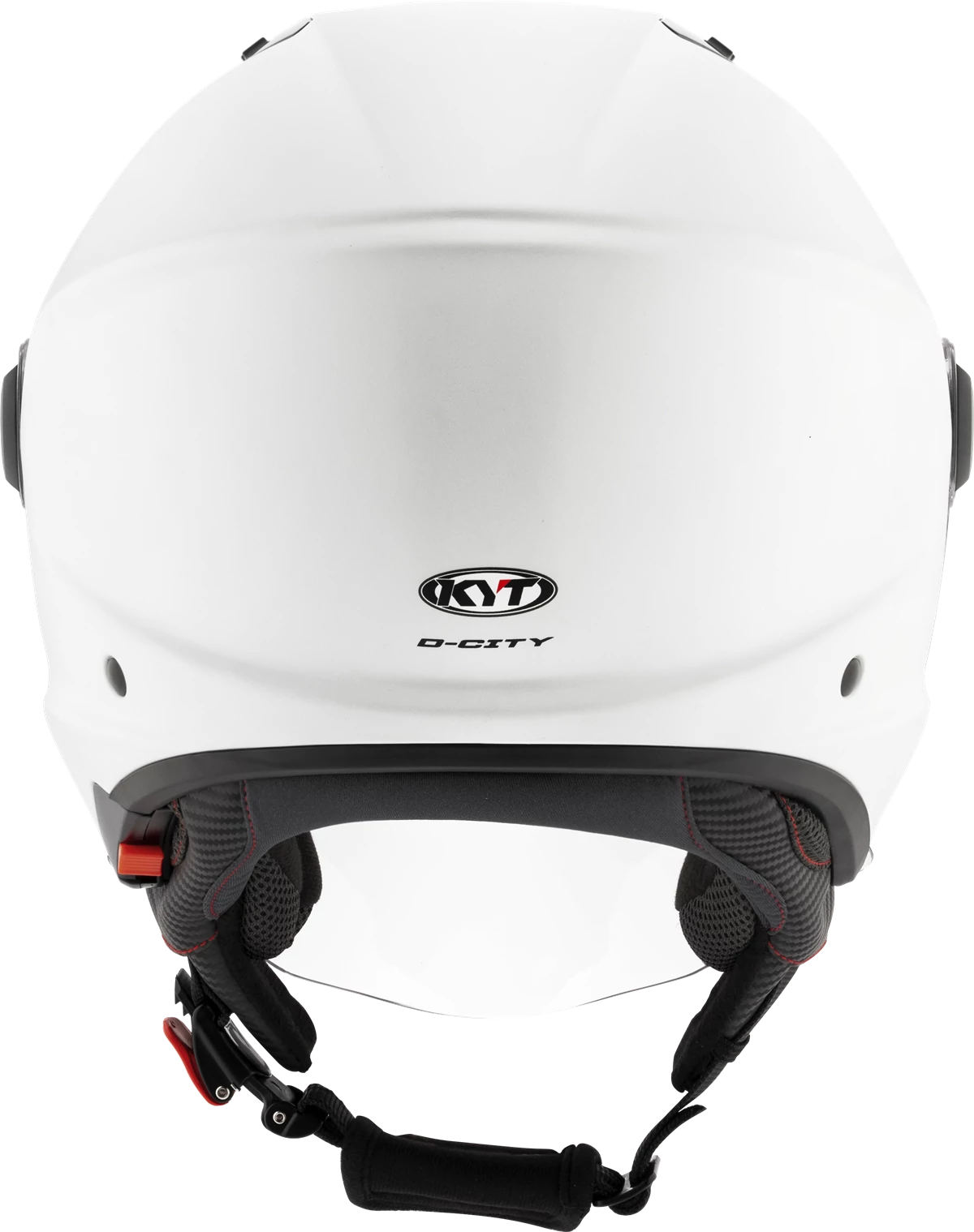 Kask motocyklowy KYT D-CITY KRYSTALICZNY BIAŁY MATT E06