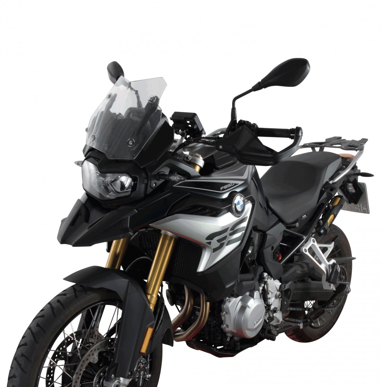 Szyba motocyklowa MRA BMW F 850 GS K81 2018-2020, forma TM, czarna