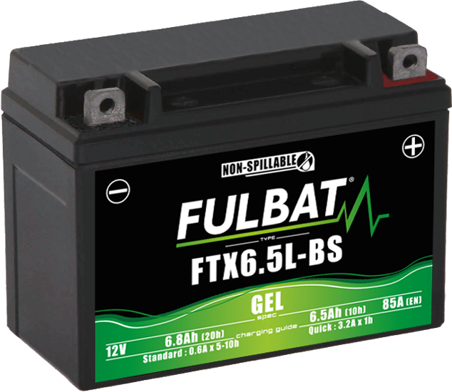 Akumulator FULBAT FUL GEL - FTX6.5L-BS / YTX6.5L-BS (Żelowy, bezobsługowy)