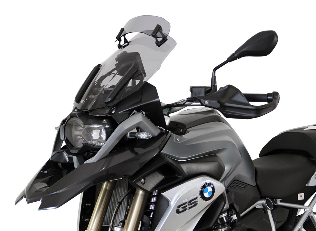 Szyba motocyklowa MRA BMW R 1200 GS RALLYE R12W 2017-, forma VT, przyciemniana