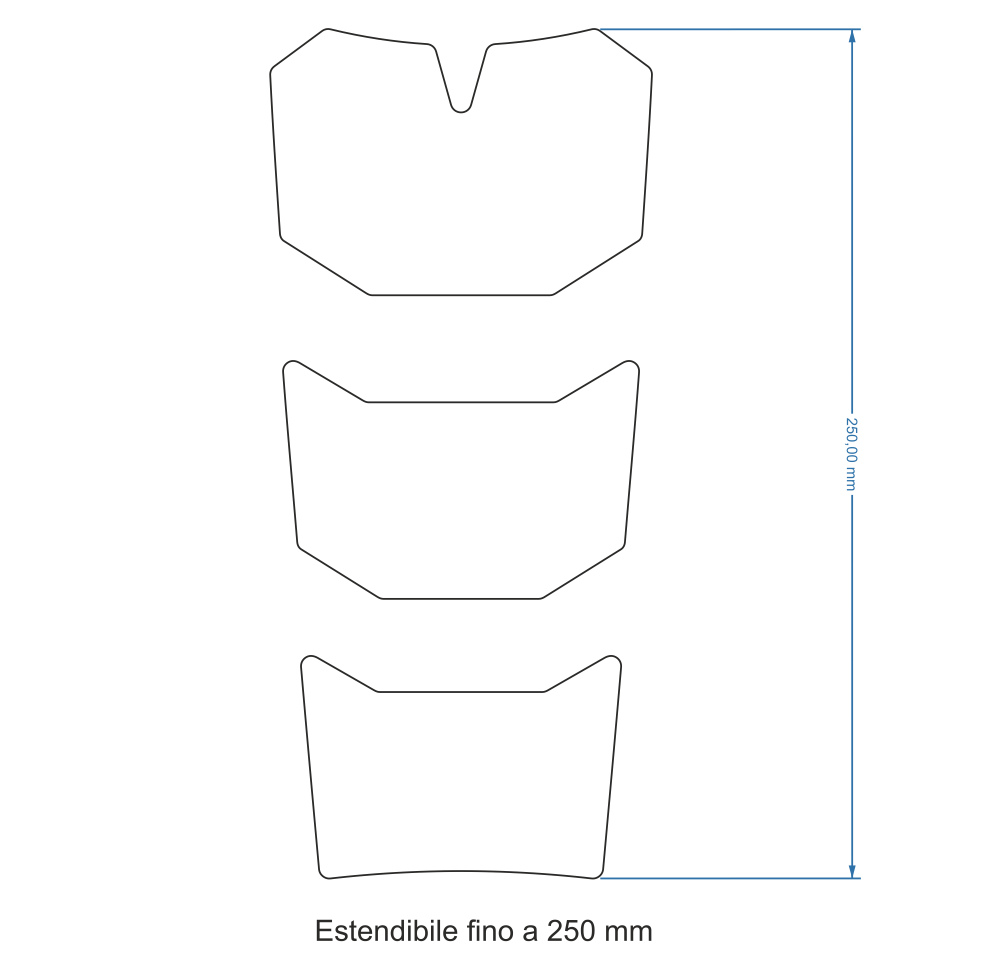 ONEDESIGN Tankpad do Bmw R1200GS ADV/R1250GS ADV