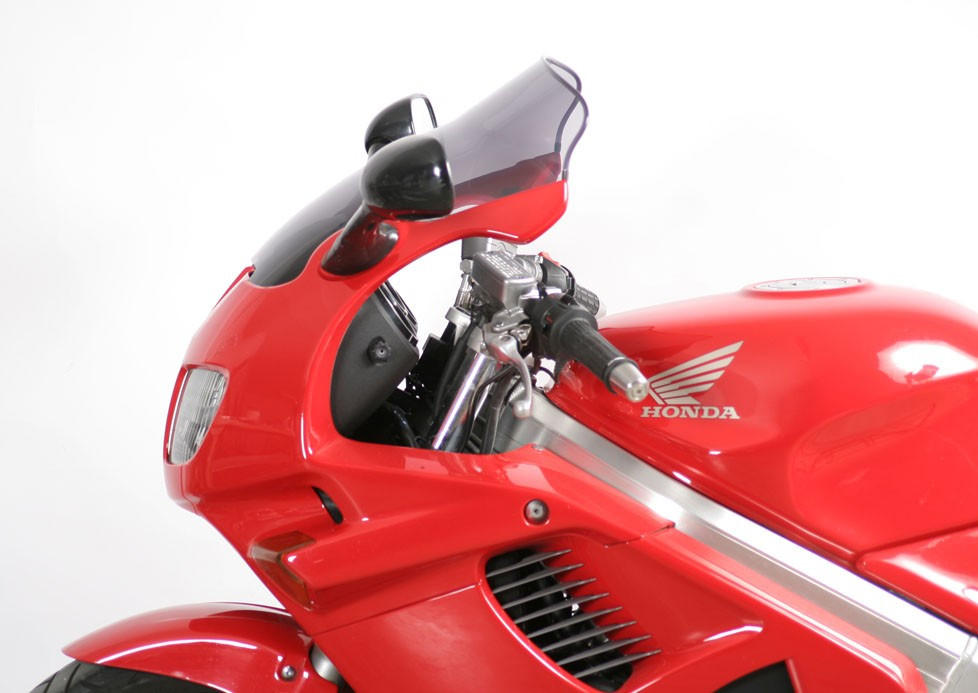 Szyba motocyklowa MRA OT HONDA VFR 750 F RC 36 RC36 1994-1997, forma TN, czarna