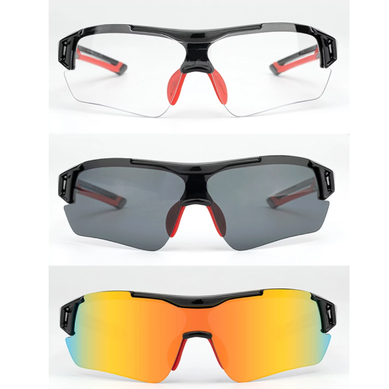 Okulary rowerowe/ sportowe polaryzacyjne ROCKBROS (10109) wymienne soczewki