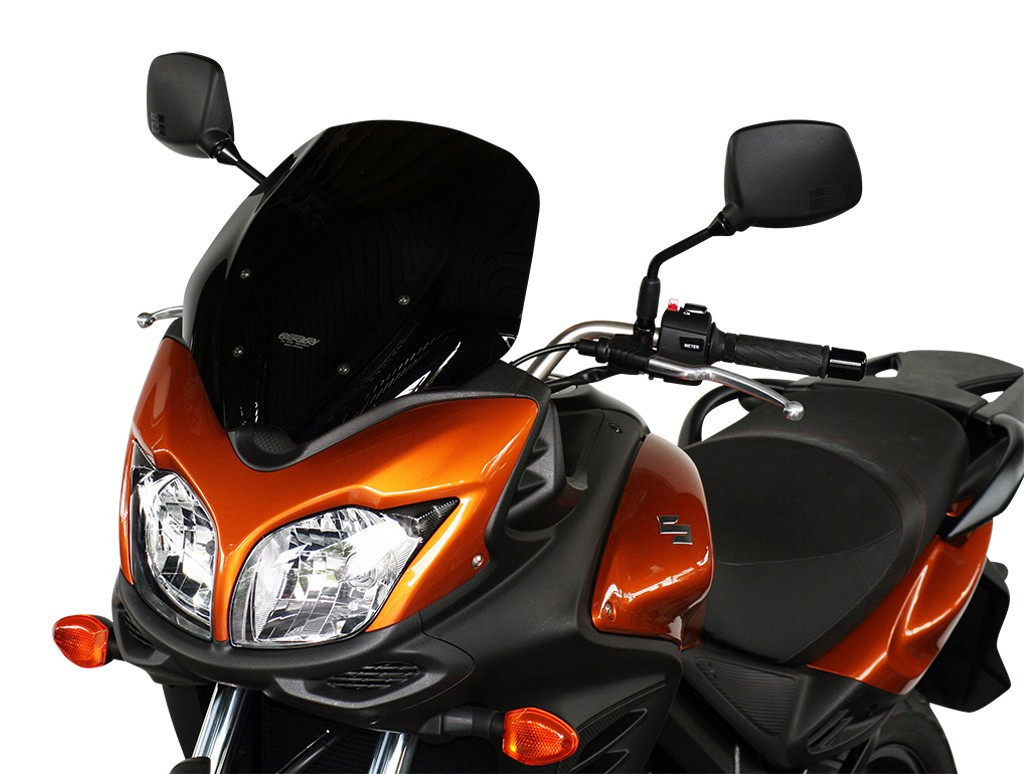 Szyba motocyklowa MRA SUZUKI DL 650 V-STROM /XT C7 2011-2016, forma T, czarna