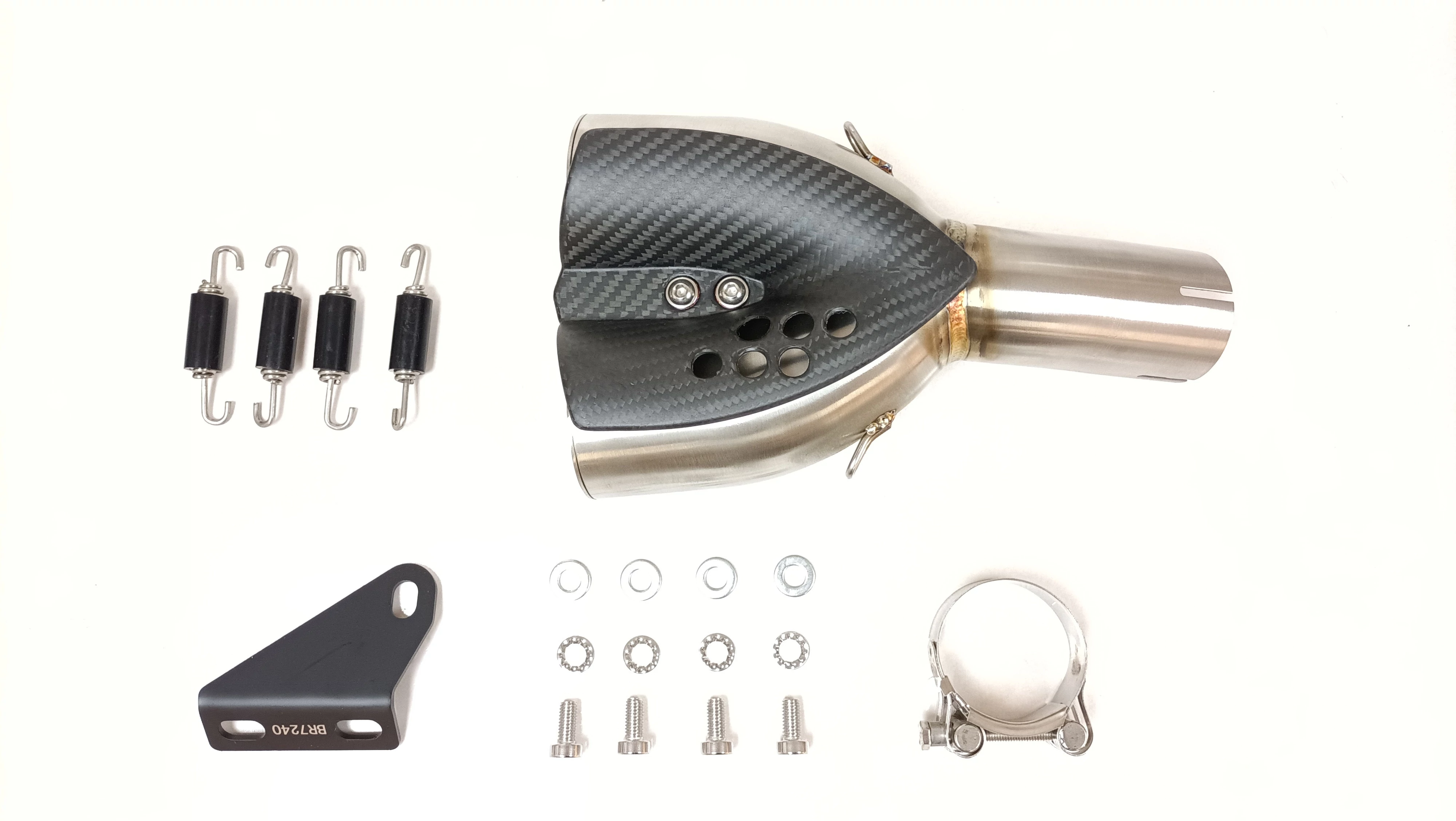 IXIL Tłumik HONDA CB 750 HORNET 2025 (RH24) typ 2RB SLIP ON - RACE XTREM BLACK (Homologacja)