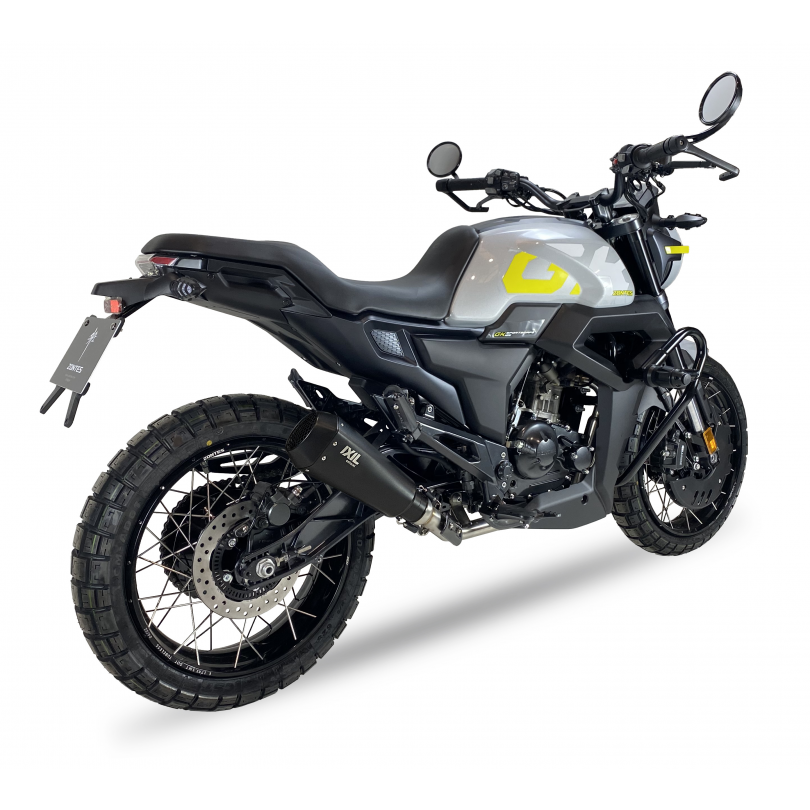 Układ wydechowy IXIL ZONTES G1 125 / X, Z2-125, GK125 / X 2023-2024 typ RC3B FULL SYSTEM - SPORT XTREM BLACK (Homologacja)