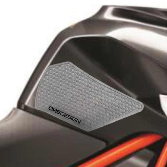 ONEDESIGN Grip Boczny HDR SUPER DUKE R: 1290 14-19 / 1290 SPECIAL ED. 2016 KTM transparentny