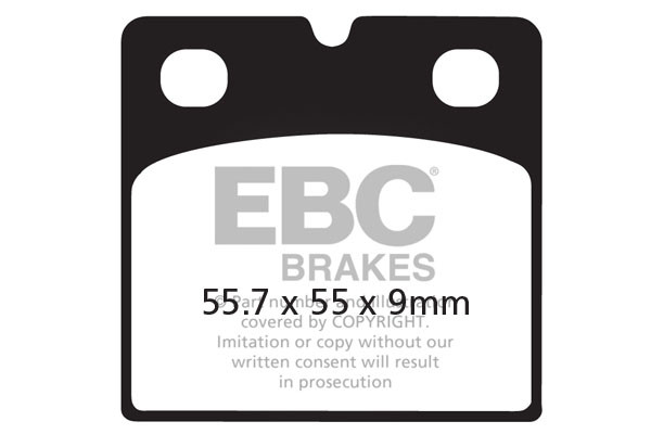 EBC Brakes Klocki hamulcowe EBC FA018 (kpl. na 1 tarcze)