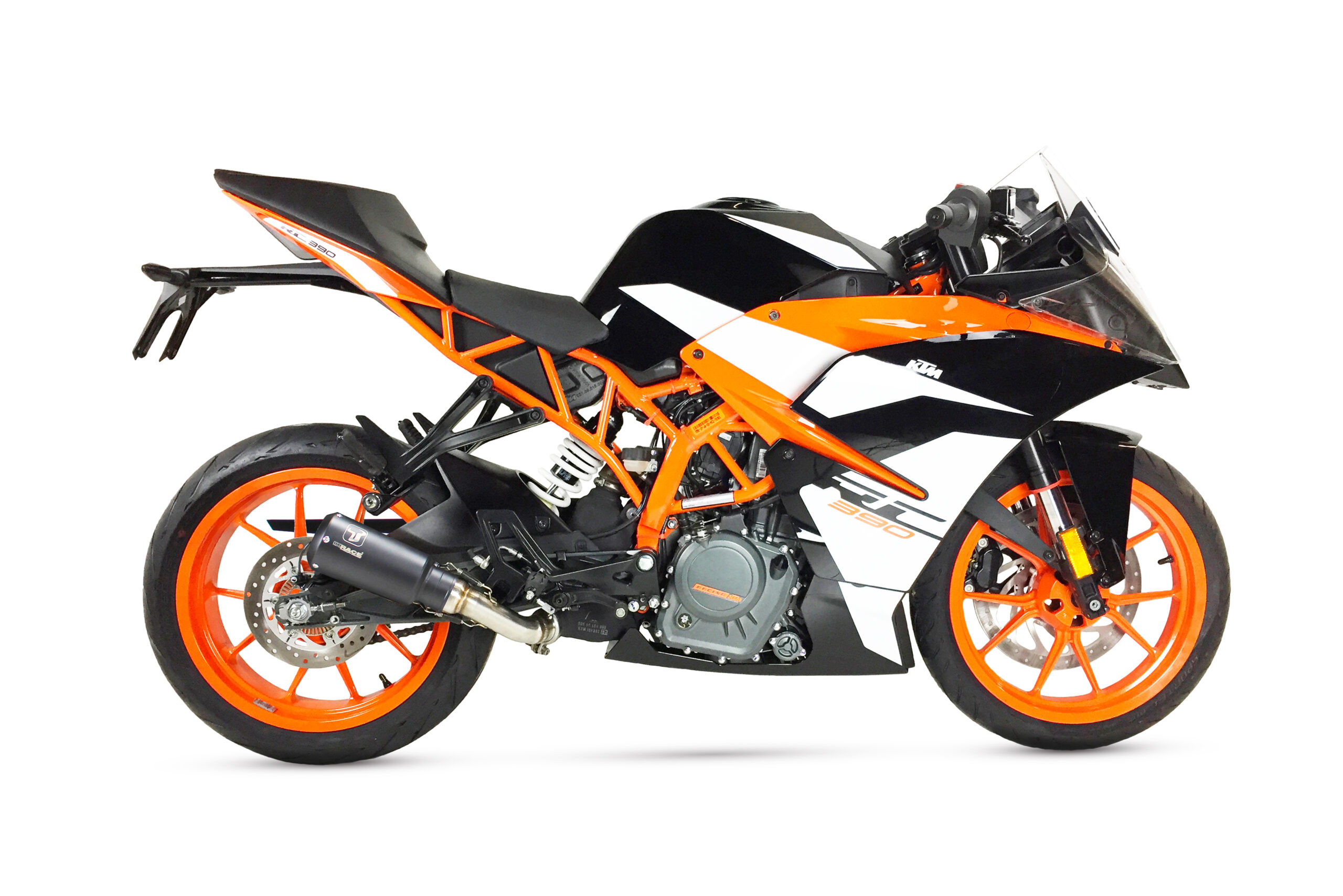 Tłumik IXRACE KTM RC 390 17-20 (KTM IS RC) typ MK2B MK2 SERIES BLACK (Homologacja)
