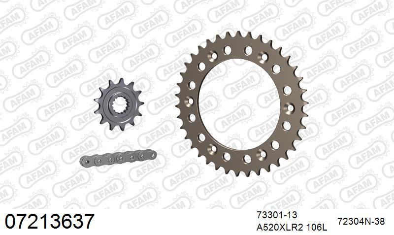 Zestaw napędowy AFAM do KTM SM 125
