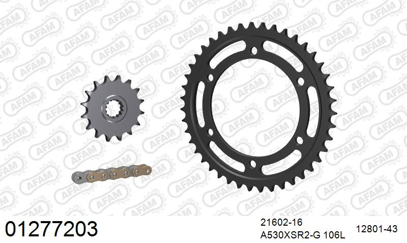 Zestaw napędowy AFAM do YAMAHA YZF 750 R