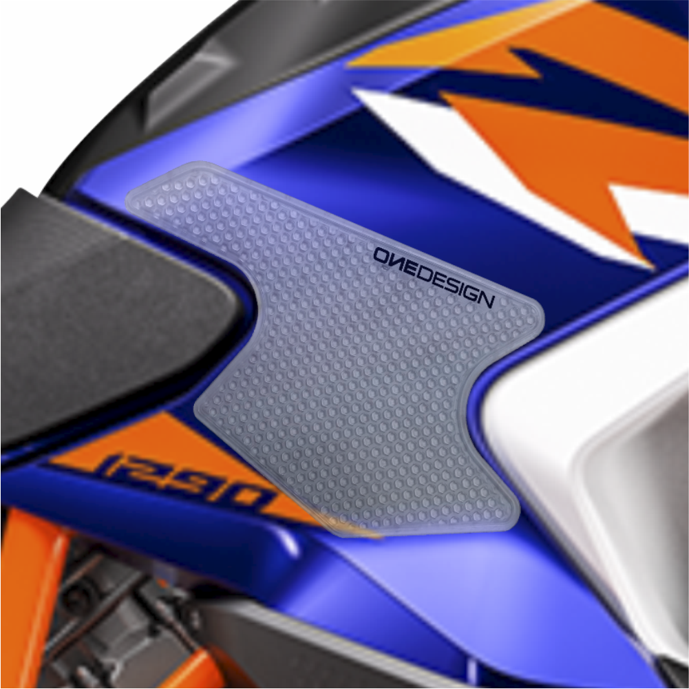 ONEDESIGN Grip Boczny HDR 1290 SUPER ADVENTURE R/S 21-24 KTM transparentny