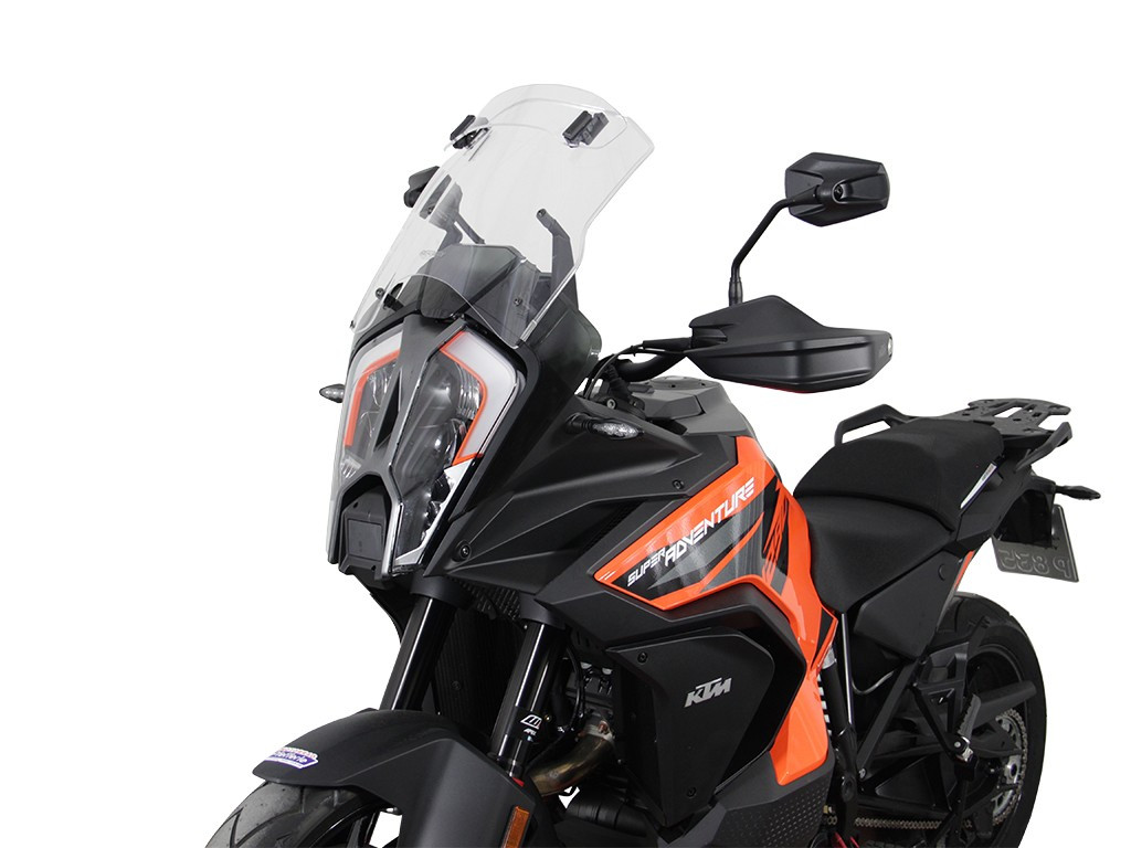 Szyba motocyklowa MRA KTM SUPERADVENTURE 1290 /S /R 2021-, forma VTM, bezbarwna