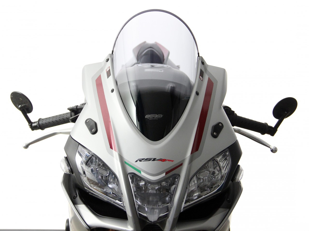 Szyba motocyklowa MRA APRILIA RSV 4 RR/RF/1100 FACTORY 19- RK /RR /RF 2015-2020, forma R, bezbarwna
