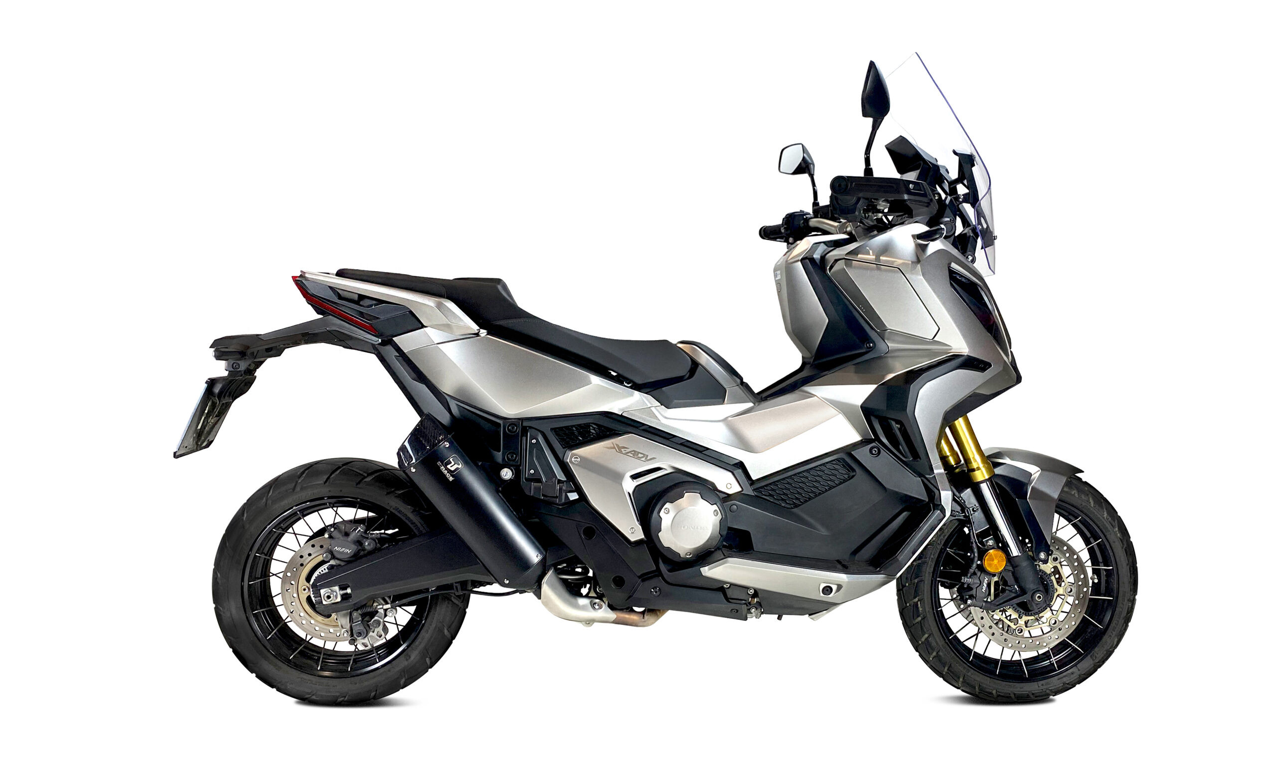 Tłumik IXRACE HONDA FORZA 750 21-23 (RH11) typ DESERT BLACK DESERT BLACK (Homologacja)