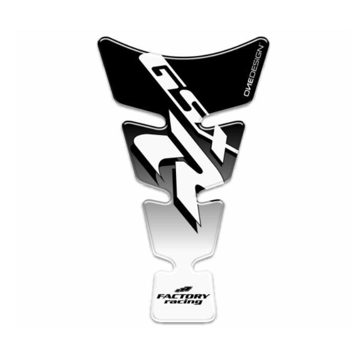 ONEDESIGN Tankpad Spirit shape logo GSXR czarny/transparentny