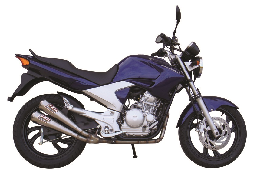 Tłumik IXIL YAMAHA YBR 250 12-13 typ 2-CON (waga: 1480g, długość: 380 mm., materiał: Inox AISI304, kolor: Matt polished) FULL SY