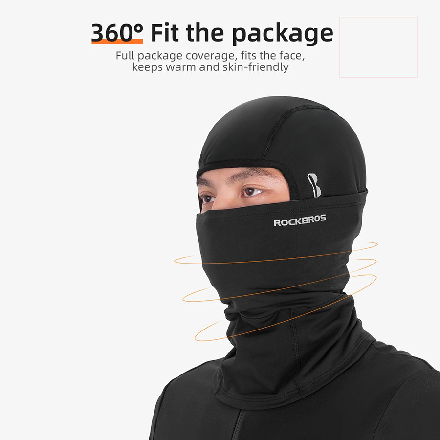 Kominiarka rowerowa motocyklowa 360 z filtrem PM2,5 Rockbros