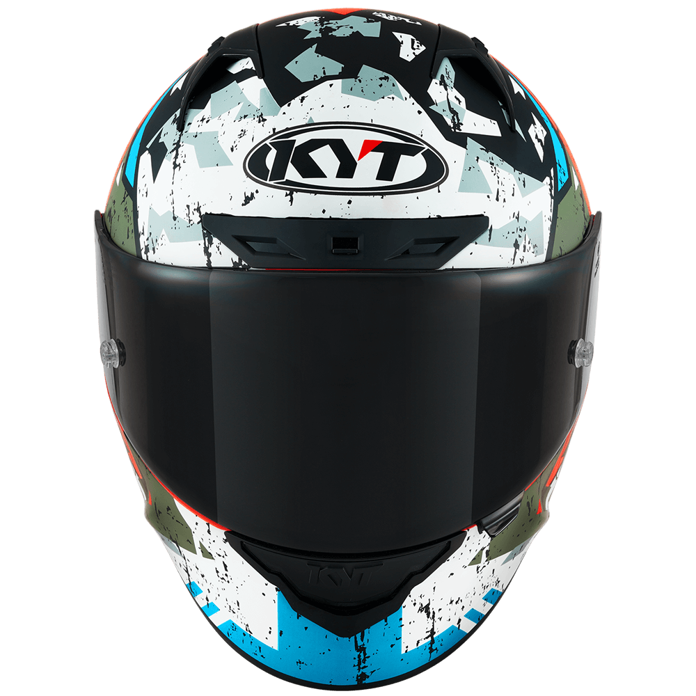 Kask Motocyklowy KYT NZ-RACE BLAZING czerwony