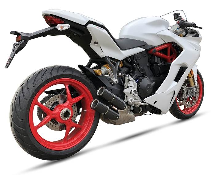 Tłumik IXIL DUCATI 950 SUPERSPORT 22-23 typ SX1 (waga: 3900g, długość: 347 mm., materiał: Inox AISI304, kolor: Bright resin) SLI