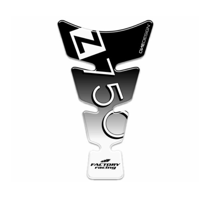 ONEDESIGN Tankpad Spirit shape logo Z750 czarny/transparentny
