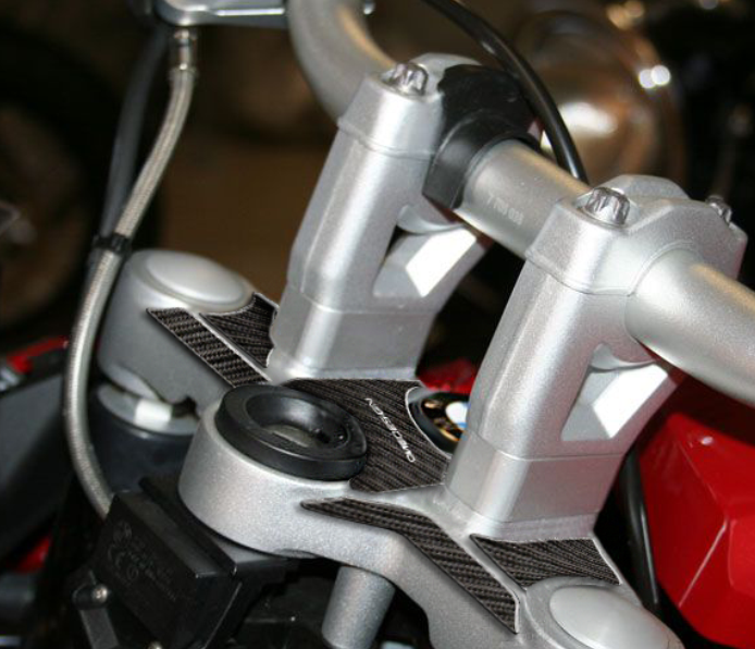 ONEDESIGN Naklejka na półkę kierownicy BMW R 1200 GS z lat 2008-2012
