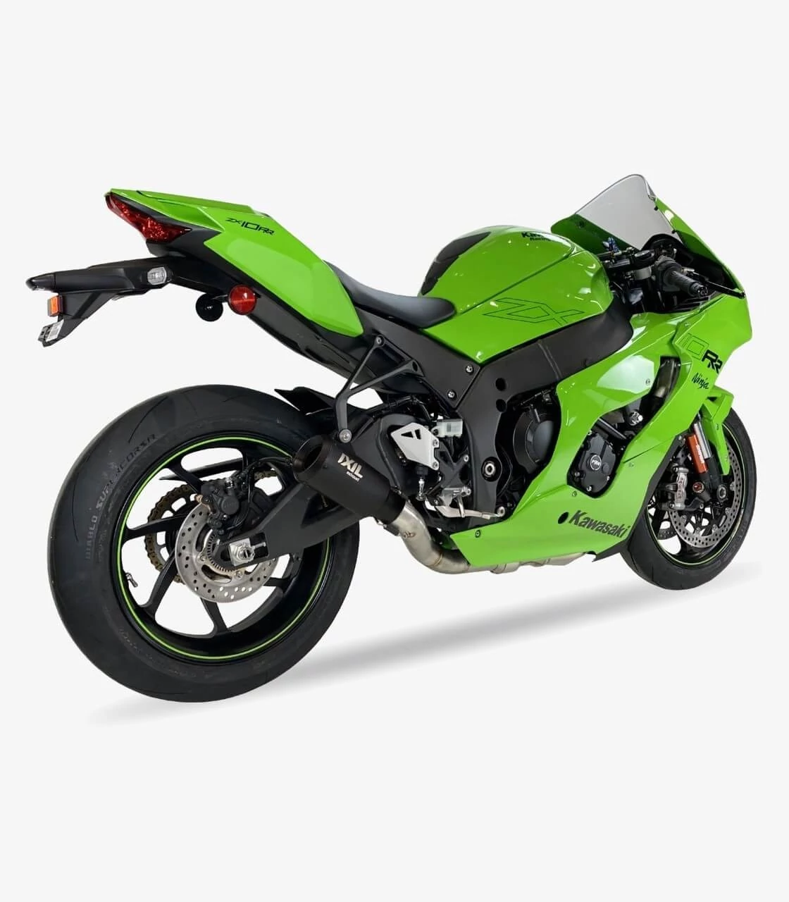 IXIL Tłumik KAWASAKI ZX-10 R / RR 21-24 (ZXT02L) typ RB SLIP ON - RACE XTREM BLACK