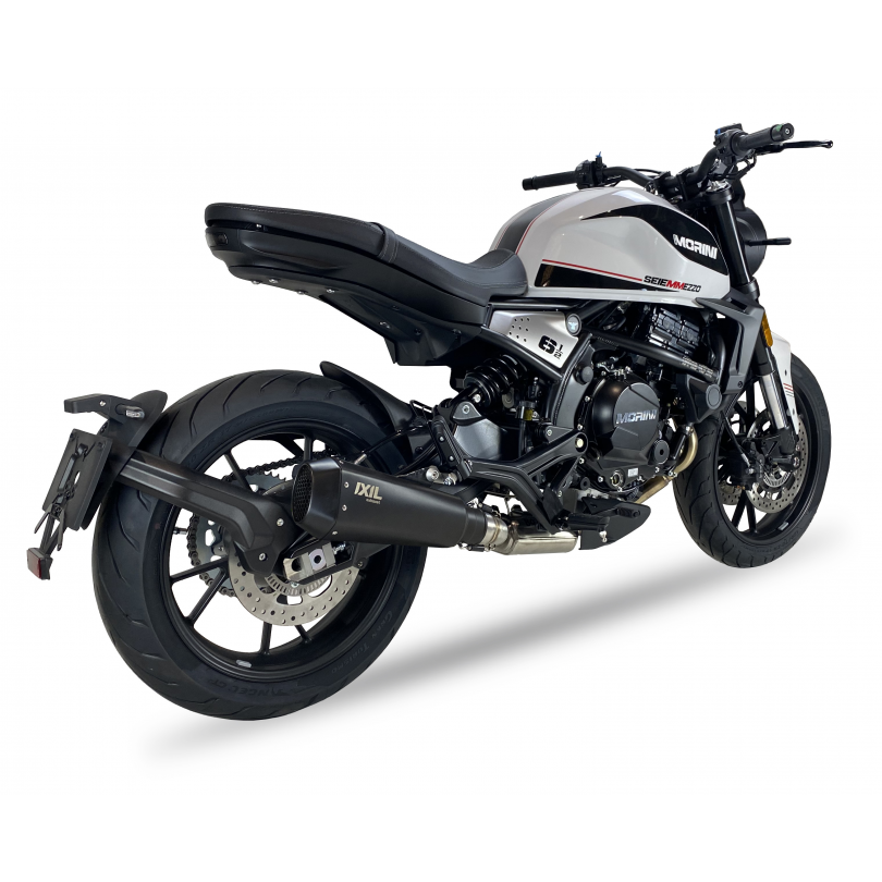 Tłumik IXIL MOTO MORINI X-CAPE 650 22-23 (P14A650 / A2) typ RC3B SLIP ON - SPORT XTREM BLACK (Homologacja)