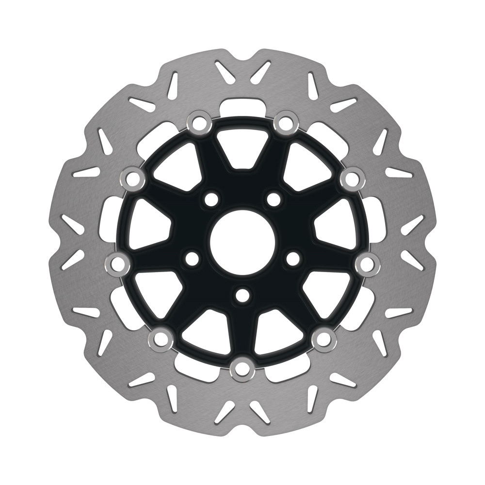Tarcza hamulcowa motocyklowa EBC VR727BLK VEE, do amerykańskich motocykli, czarna