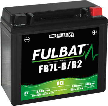 Akumulator FULBAT FUL GEL - FB7L-B / FB7L-B2 / YB7L-B / YB7L-B2 (Żelowy, bezobsługowy)