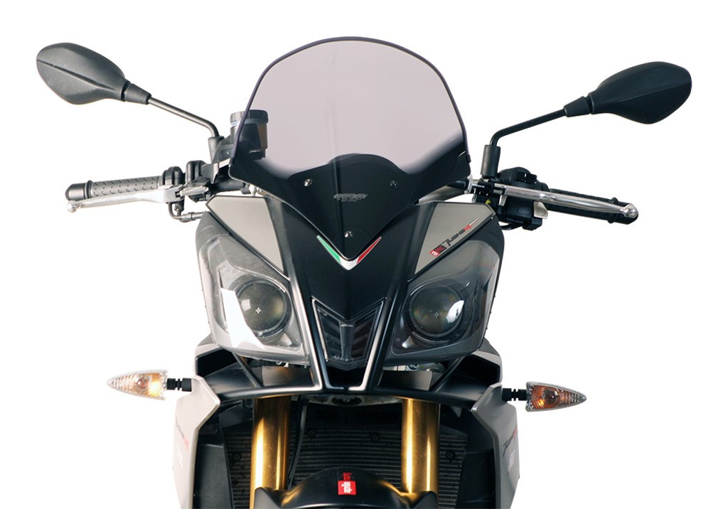 Szyba motocyklowa MRA APRILIA TUONO V4R RK/TY 2011-2014, forma TM, bezbarwna