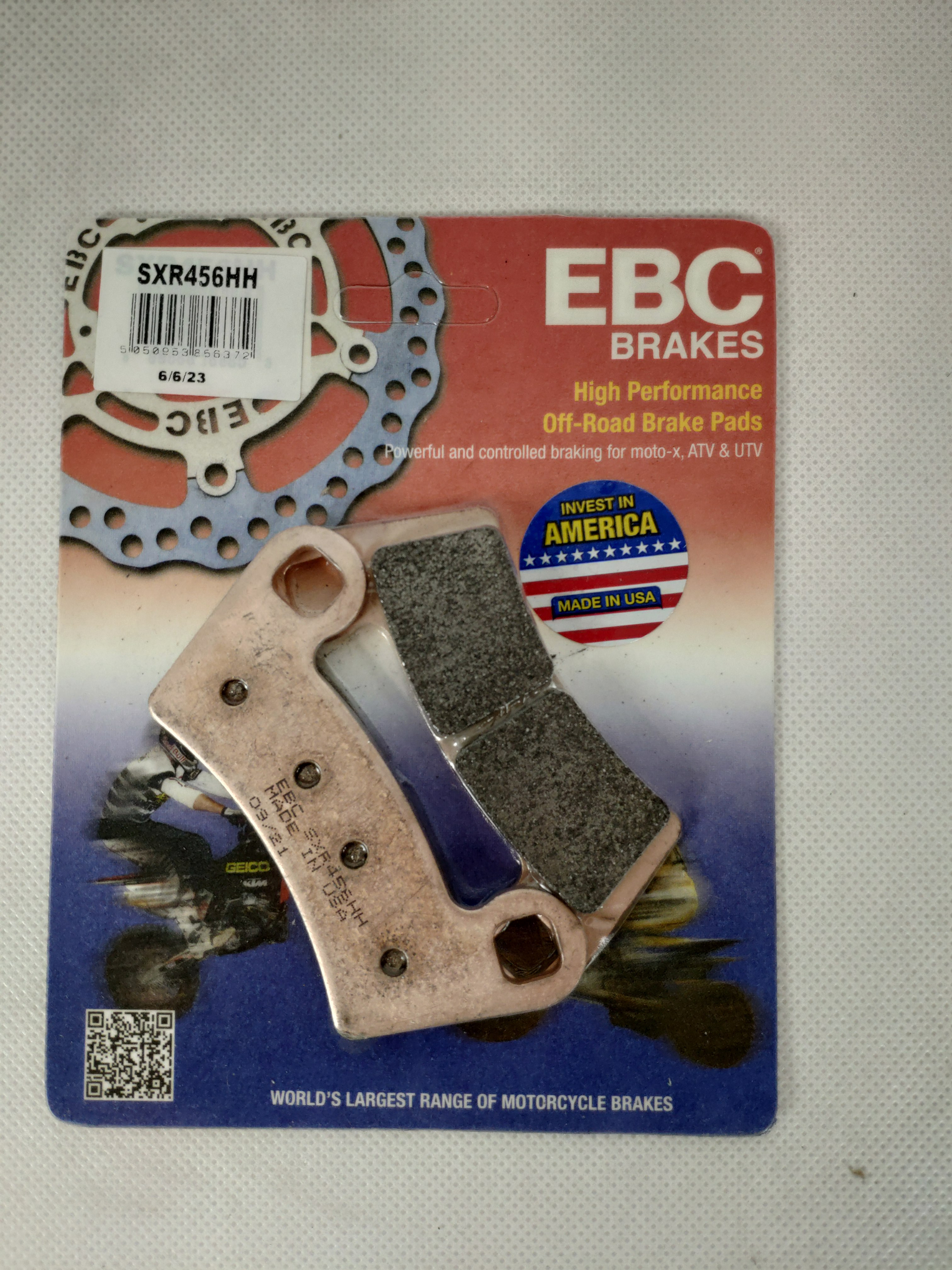 EBC Brakes Klocki hamulcowe EBC SXR456HH Side By Side Race Formula (kpl. na 1 tarcze)