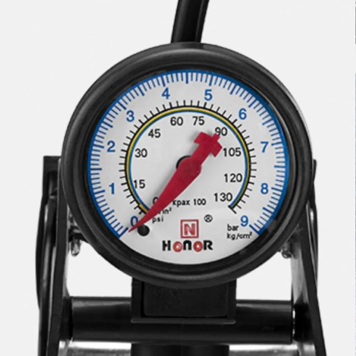 Pompka nożna tłokowa do roweru, motocykla, ROCKBROS FP540BK