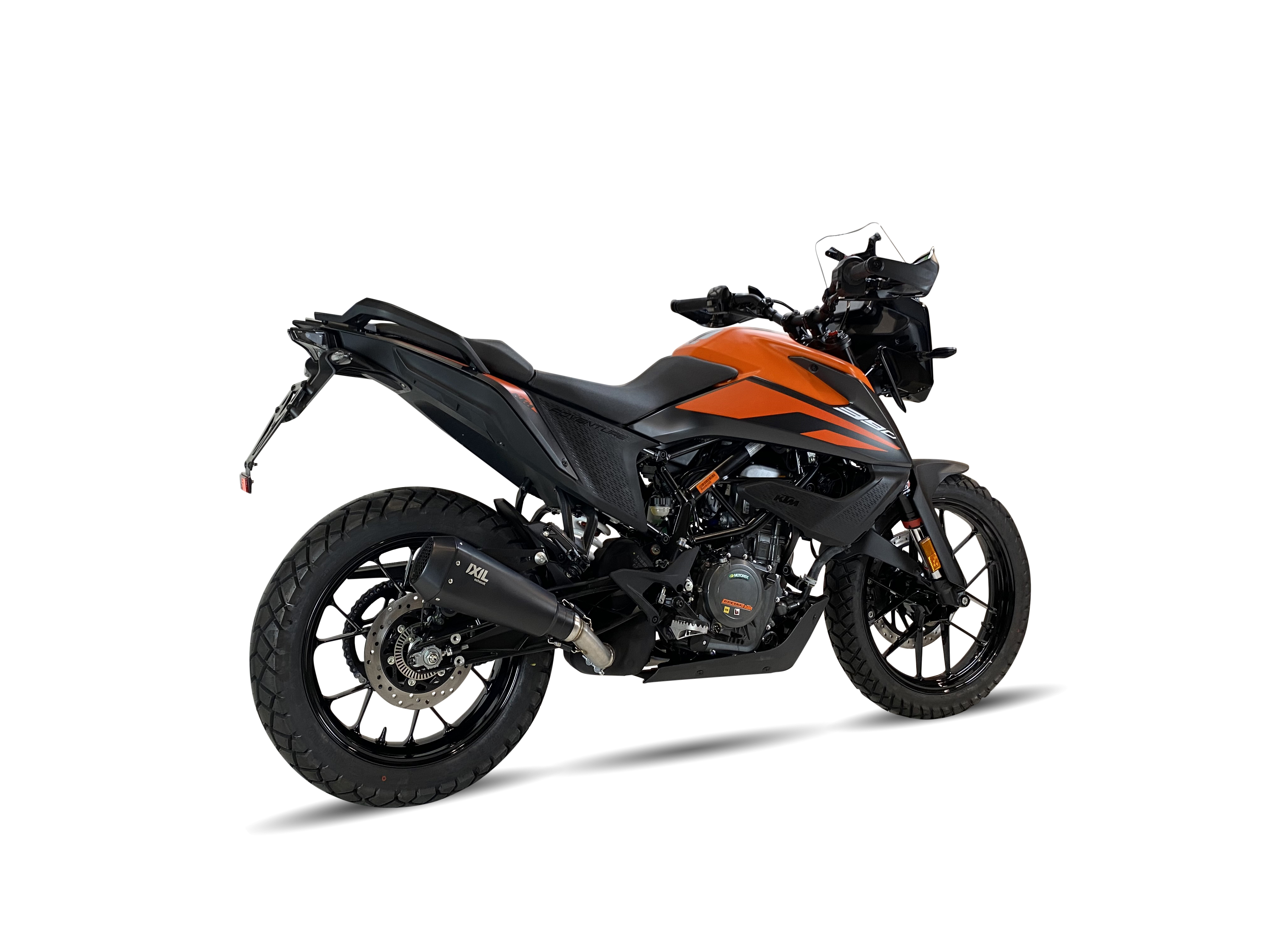 Tłumik IXIL KTM 390 ADVENTURE 20-22 (KTM IS ADVENTURE) typ RB (waga: 900g, długość: 230 mm., materiał: Inox AISI304, kolor: Blac