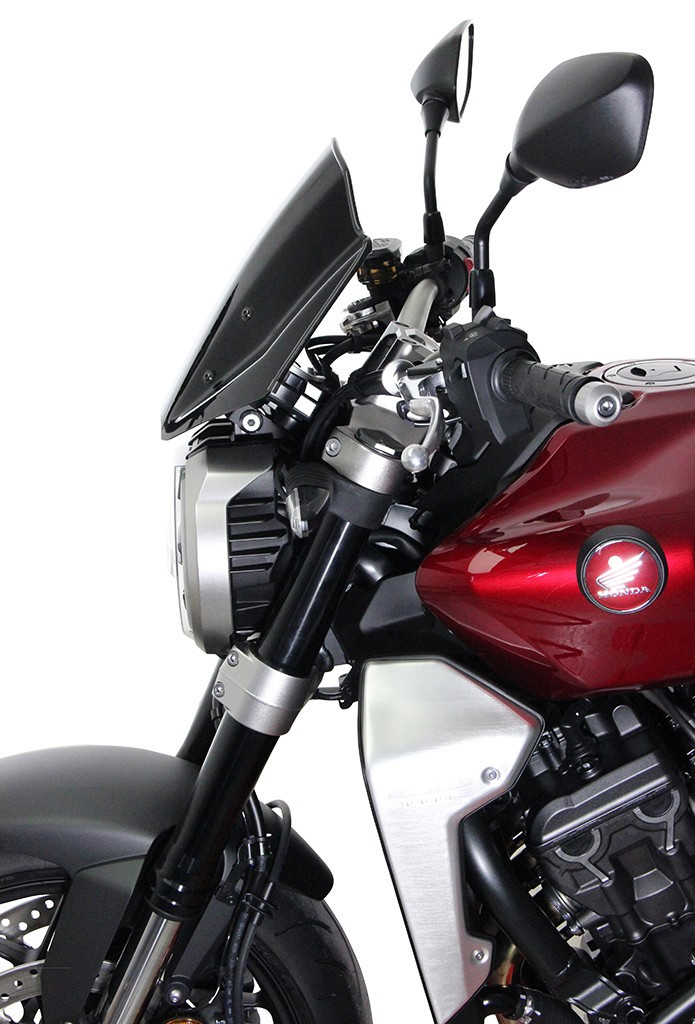 Szyba motocyklowa MRA HONDA CB 1000 R SC80 2018-2020, forma NSPM, przyciemniana