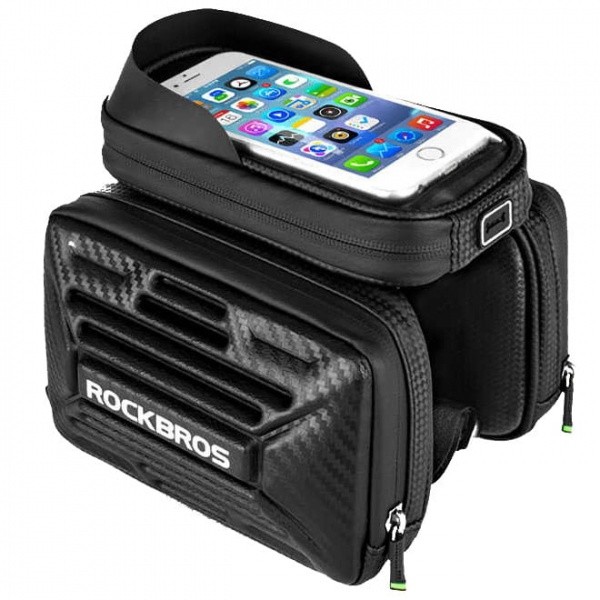 Sakwa, torba rowerowa na ramę z pokrowcem na telefon do 6,2" ROCKBROS RB.BAG008 1,5 L