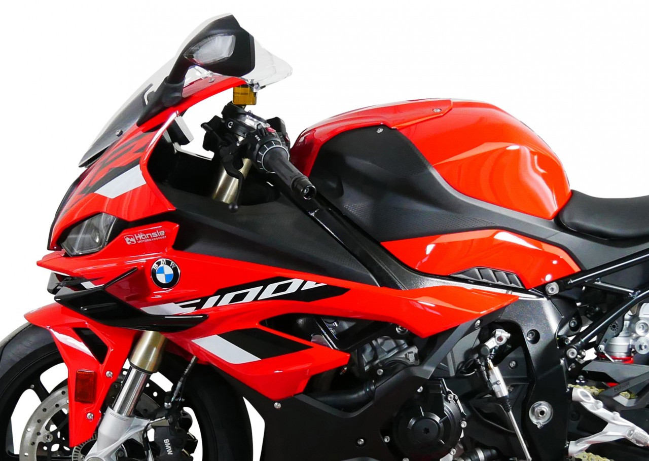 Szyba motocyklowa MRA BMW S1000 RR 2023-2024, forma R, bezbarwna