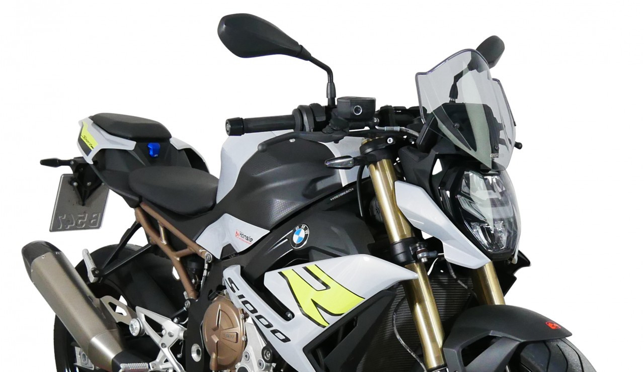 Szyba motocyklowa MRA BMW S 1000 R (HAL.WINDSH. SPORT 2021-, forma SPM, przyciemniana