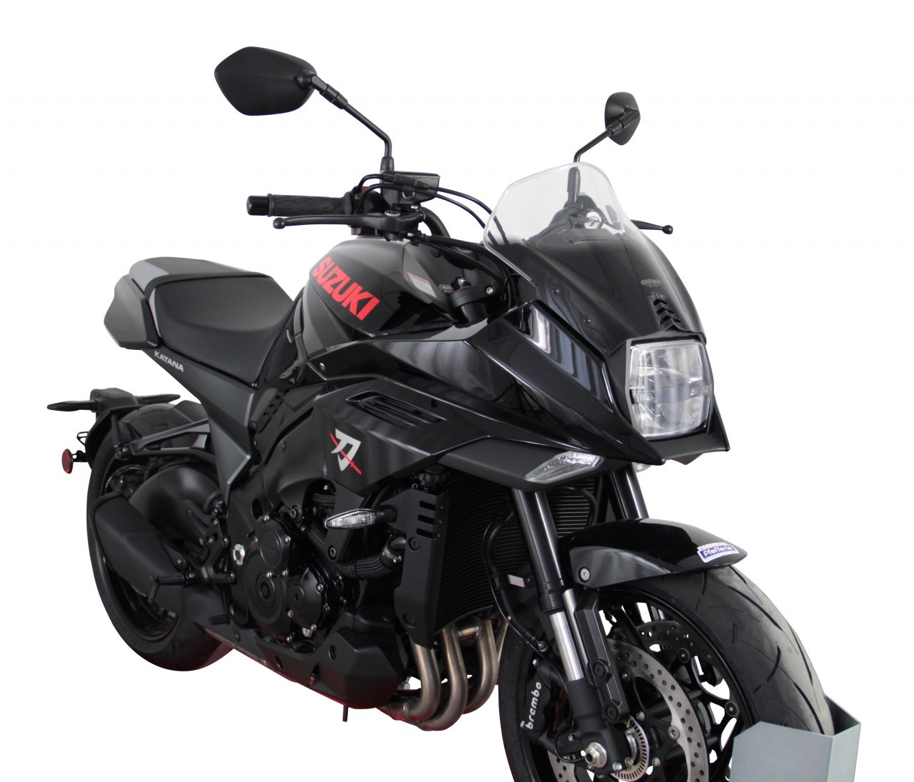 Szyba motocyklowa MRA SUZUKI GSX-S 1000 S KATANA 2019-, forma S, bezbarwna