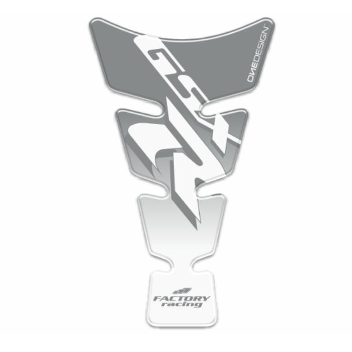 ONEDESIGN Tankpad Spirit shape logo GSXR srebrny/transparentny