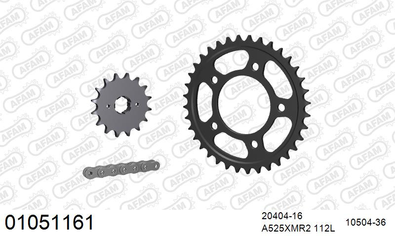 Zestaw napędowy AFAM do HONDA CMX 450 C H,J